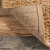 Arlean Handmade Farmhouse Area Rug ||  Jute