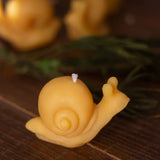 Beeswax Candle || Snail
