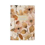 Notebook || Blush & Golden Flowers 