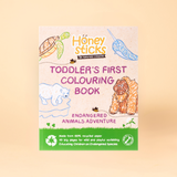 Toddler's First Coloring Book || An Endangered Animals Adventure