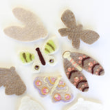 Mini Moth Felting Craft Kit