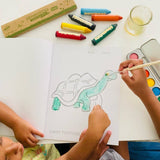 Toddler's First Coloring Book || An Endangered Animals Adventure