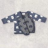 Bear Jacquard Knit Baby Pullover Sweater