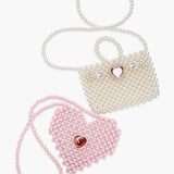Heartfelt Sparkle Pearl Handbag