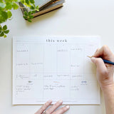 Weekly Planner Notepad || This Week