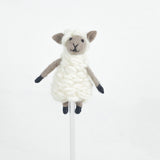 Felt Finger Puppet || Natural Sheep