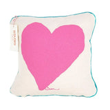 Kiddo Heart Pillow || Hot Pink