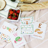 Packadoo || Foodie Themed ABC Flashcards