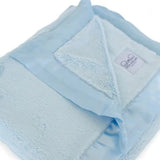 Luxury Receiving Blanket || Blue