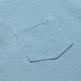 Arnold Soft Slub Cotton Polo || Blue