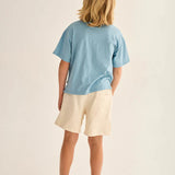 Arnold Soft Slub Cotton Polo || Blue