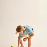 Arnold Soft Slub Cotton Polo || Blue