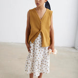 Bouquet Gauze Skirt || Pink