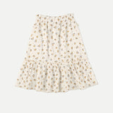 Bouquet Gauze Skirt || Pink