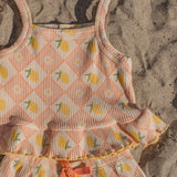Rib Pant Set || Lemon Twist