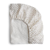 Extra Soft Muslin Crib Sheet || Bloom