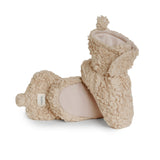 Cozy Baby Booties || Oatmeal