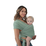 Organic Baby Wrap || Roman Green