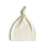 Ribbed Baby Beanie || Ivory