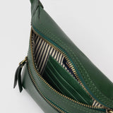 Beck's Bum Bag || Pine Green Classic Leather