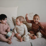 Bluey & Mushi Silicone Snack Cup || Bluey & Ivory