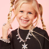 Spinning Snowflake Necklace