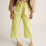 Recycled Gingham Pants || Crystal PInk