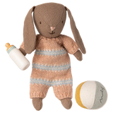 Micro Bunny Set || Brown & Dusty Rose