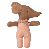 Sleepy Wakey Baby Mouse in Matchbox || Rose