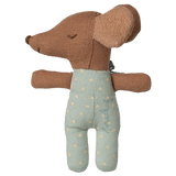 Sleepy Wakey Baby Mouse in Matchbox || Blue