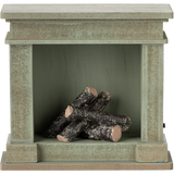 Miniature Fireplace || Dusty Green