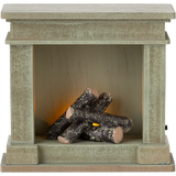Miniature Fireplace || Dusty Green