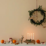 Fabric Bird Ornament || Blue Branches