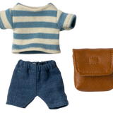 Clothes & Bag, Big Brother Mouse || Brown