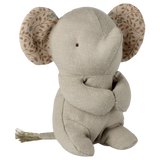 Mini Elephant with Blanket || Iron Grey