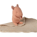 Mini Pig with Blanket || Rose