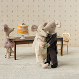 Wedding Mice Couple in Box || Mum & Dad