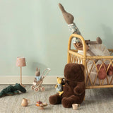 Medium Plush Teddy Bear || Dark Chocolate