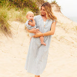Women's Cooper Coverup || Blue Stripe