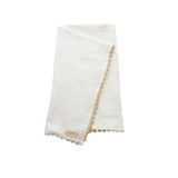 Crochet Trim Swaddle || Cloud