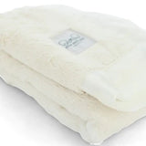 Luxury Receiving Blanket || Ivory