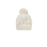 Knitted Beanie || Natural