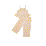 Rib Pant Set || Lemon Twist