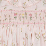 Smock Flutter Dress || Dancing Tulips