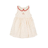 Crochet Collar Dress || Red Dot Cherry