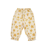 Heart Pocket Pants || Floral Hearts Honey