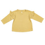 Ruffle Everyday Top || Honey