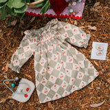 Crochet Clip Set || Blue Cherries