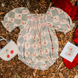 Crochet Clip Set || Blue Cherries