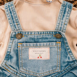 Ribbed Turtleneck || Natural & Denim